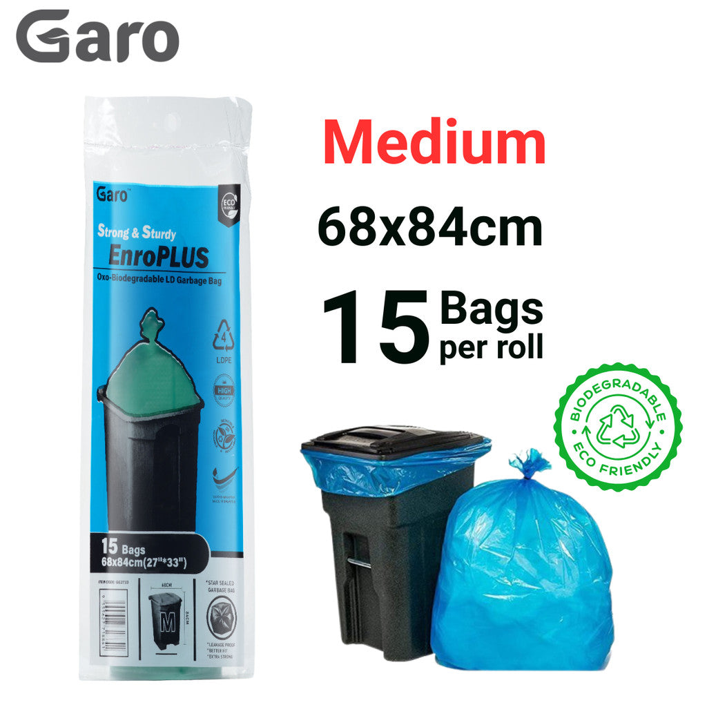 GaroPAC LDPE Garbage Bag (S / M / L / XL)