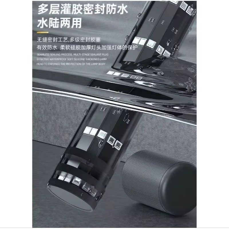 5-Row Aquarium & Arowana LED Light – 6700K Solar Color Booster, Waterproof (73cm / 113cm)