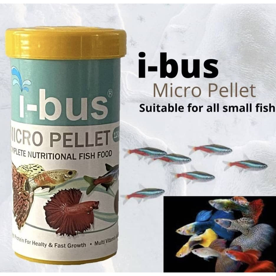 Palet Mikro Penyerlah Warna untuk Guppy & Ikan Kecil | Color Booster Micro Pellets for Guppy & Small Fish