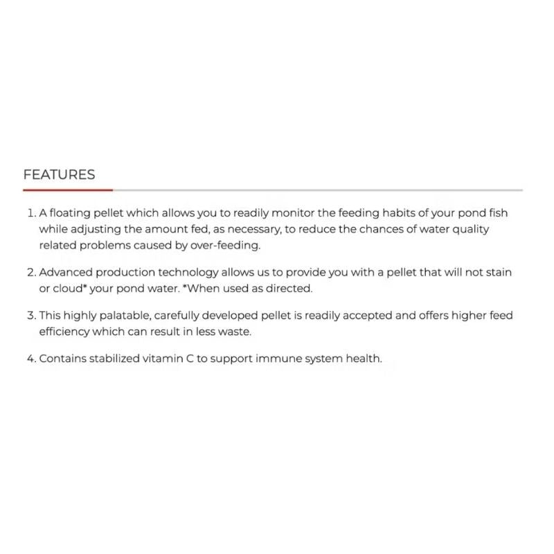 Hikari Friend Koi Fish Food 10kg | Floating Pellet | Makanan Ikan Kolam