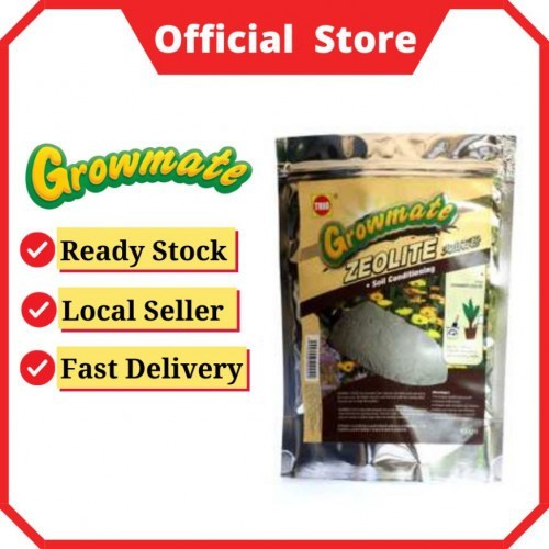Trio Growmate Zeolite 400g | Planting Medium, 100% Original (Official Seller)