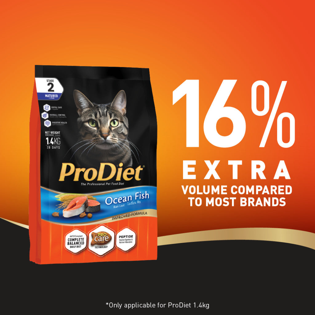 ProDiet Dry Cat Food Adult (1.4kg) [EXP FEB 27]