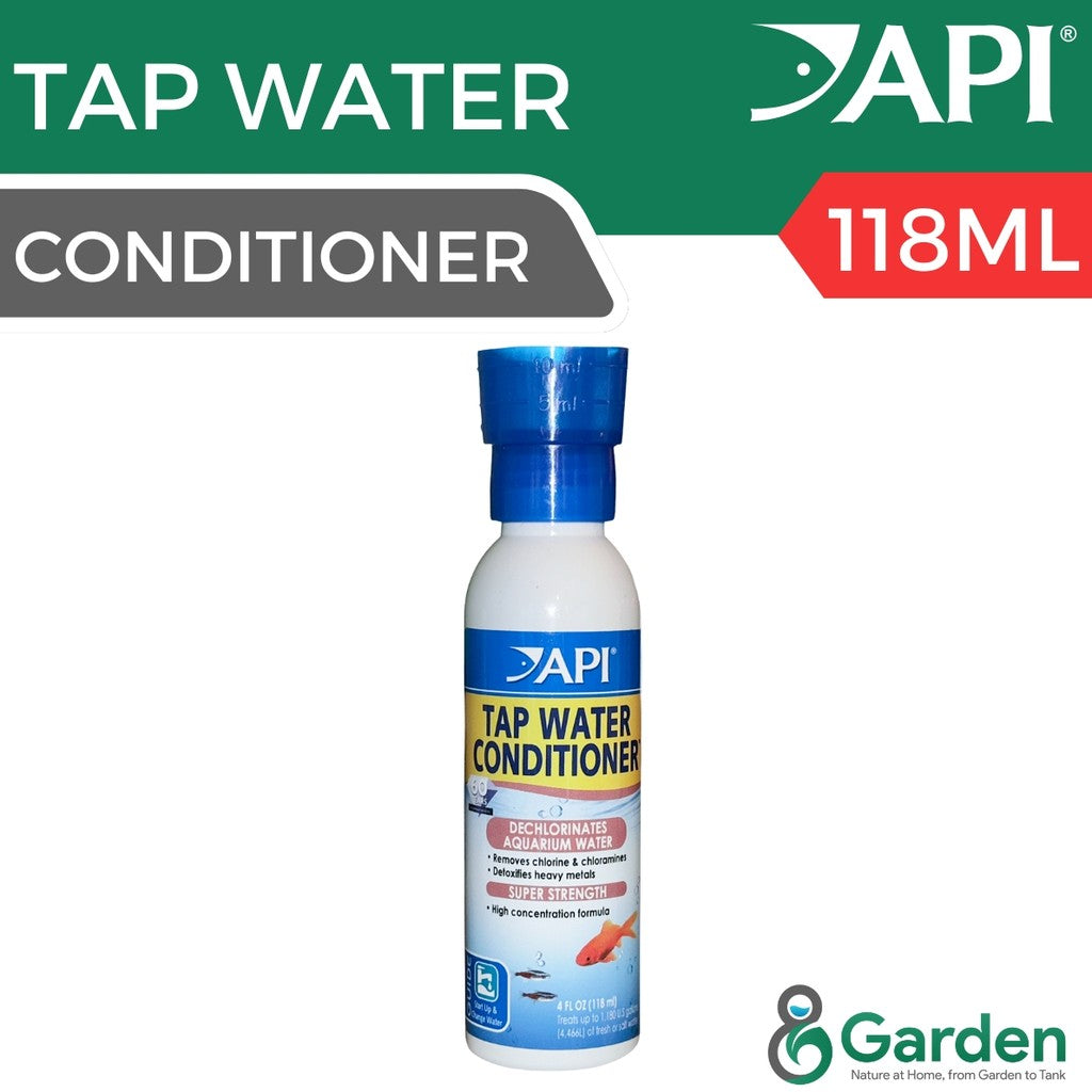 API Tap Water Conditioner – Instantly Removes Chlorine & Neutralizes Heavy Metals for Safe Aquarium Water