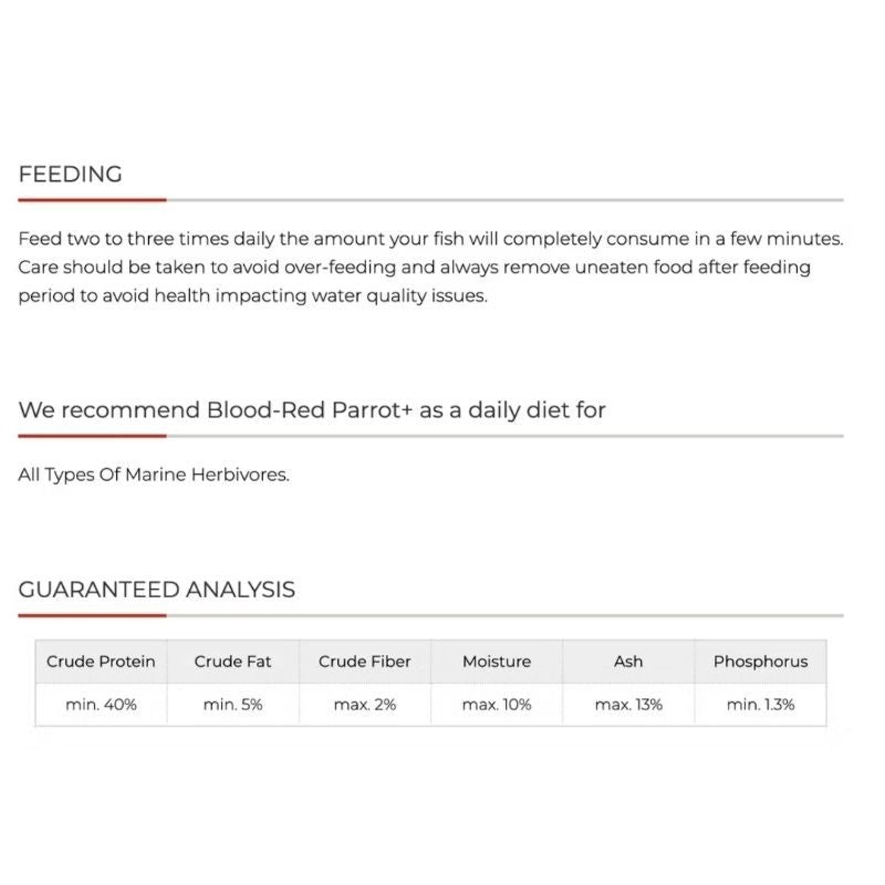 Hikari Blood Red Parrot+ 600g | Premium Fish Food | Makanan Ikan