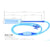 Premium Aquarium Hand Pump with Hose - Vacuum Gravel Cleaner for Fish Tank Maintenance & Water Change