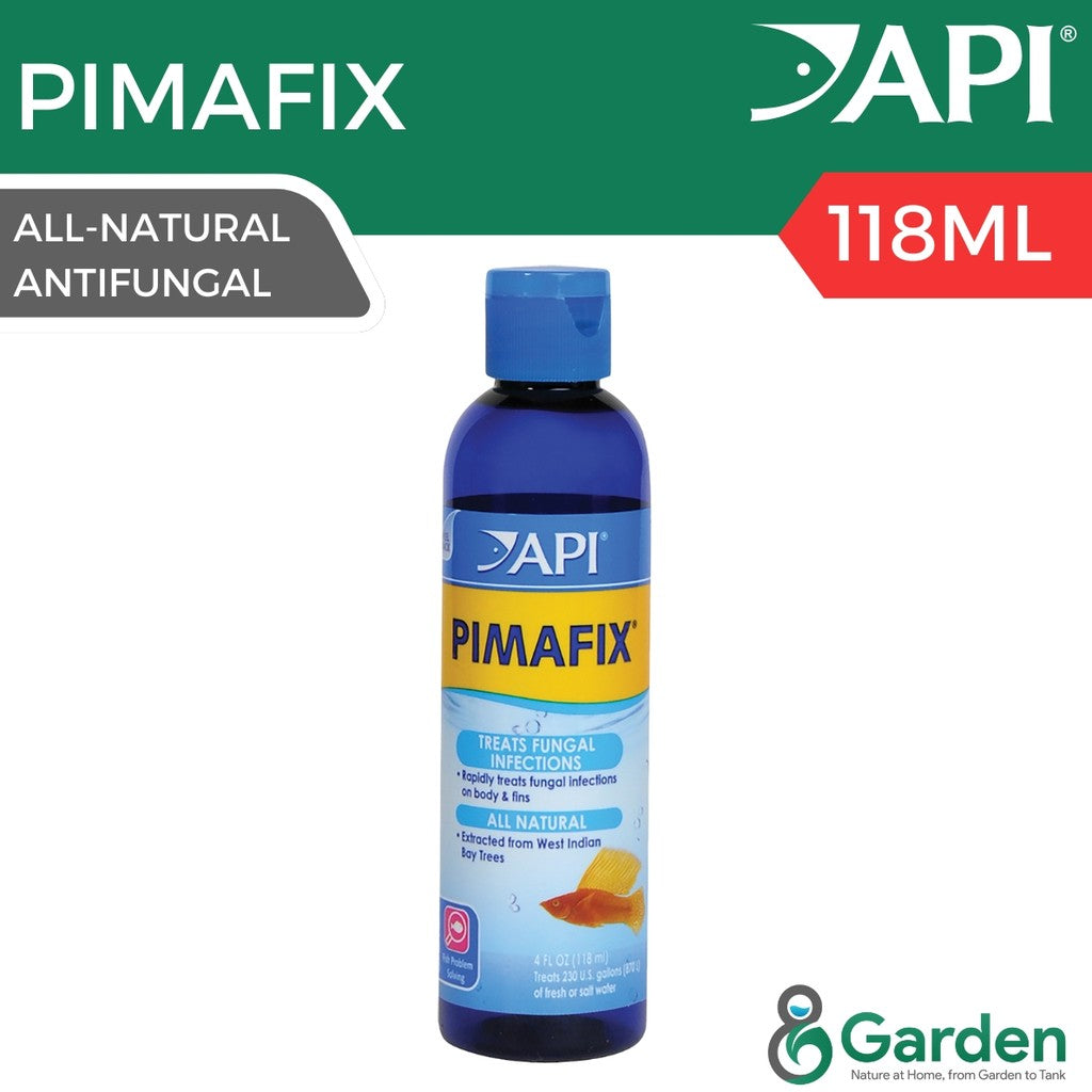API Pimafix – Natural Antifungal Fish Medicine | Treats Cotton Mouth, Fungal Infections & Fin Rot | Safe for Aquariums