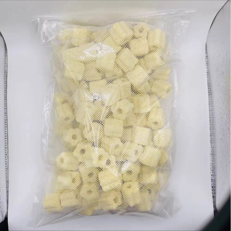 Ceramic Bio Ring (Flower Shape) 1kg with Zip Net - Aquarium Fish Tank Filter Media Batu Penapis Akuarium