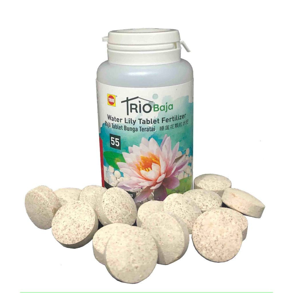 TRIObaja Water Lily Tablet Fertilizer / TRIObaja Tablet Bunga Teratai / TRIObaja 睡莲花颗粒状肥 (Official Seller)