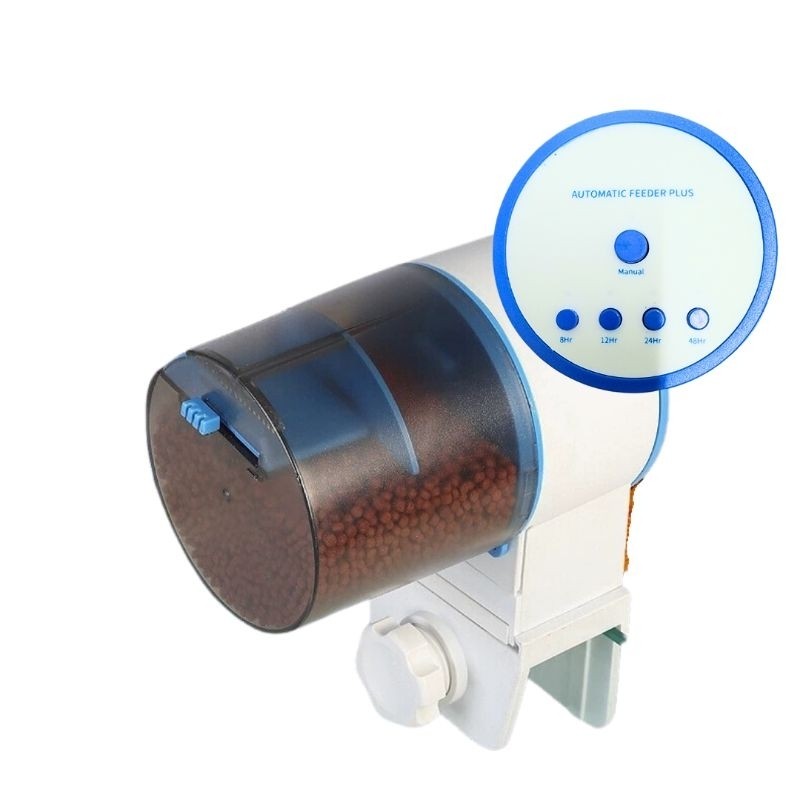 Warmtone Automatic Fish Feeder Timer - Aquarium Food Dispenser for Fish Tank & Pond (Auto Feeder)