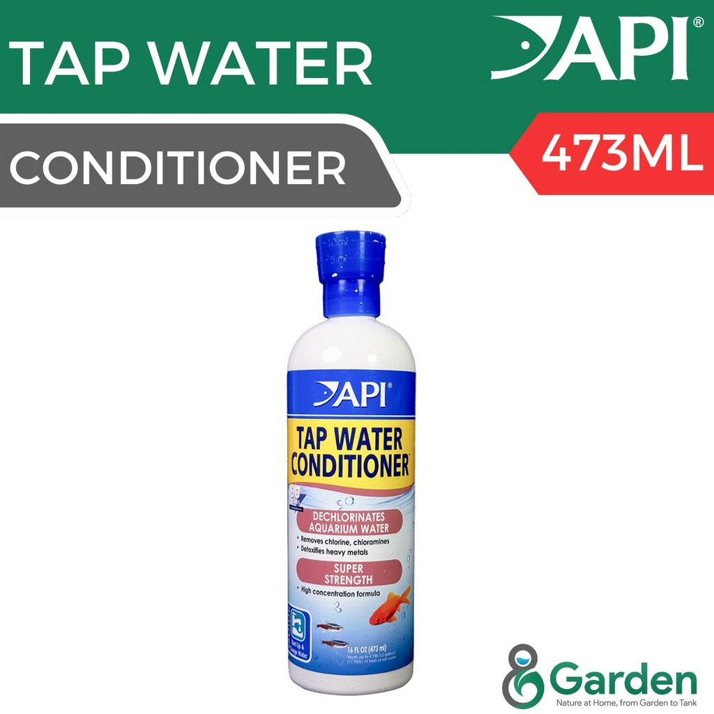 API Tap Water Conditioner – Instantly Removes Chlorine & Neutralizes Heavy Metals for Safe Aquarium Water