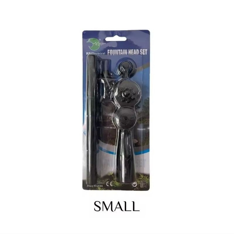 Fountain Head Set (Small / Big) - Nozzle Attachment for Aquarium, Pond, Fountain, Landscape Water Feature