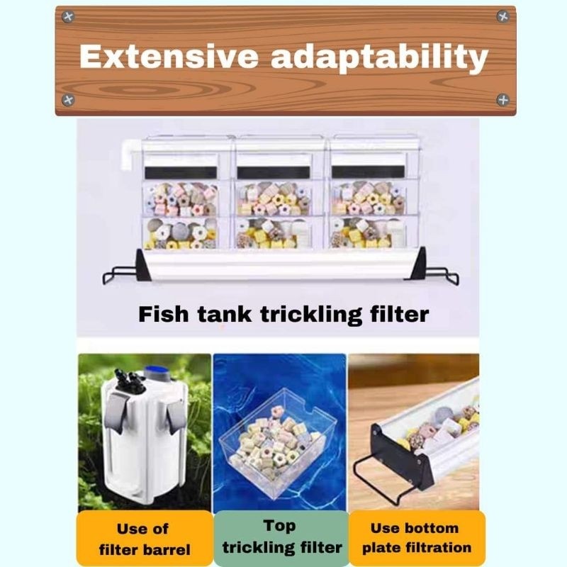 Ceramic Bio Ring (Flower Shape) 1kg with Zip Net - Aquarium Fish Tank Filter Media Batu Penapis Akuarium