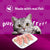 WHISKAS Makanan Kucing Basah Dalam Pek 80G