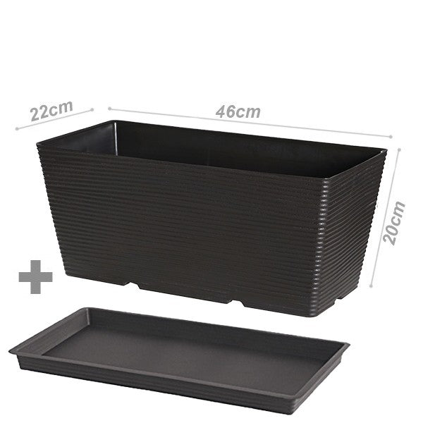 FELTON PLANTER BOX 2480 MODERN VEGETABLE GARDEN TOOLS KOTAK PENANAM SAYURAN LENGTH 46CM