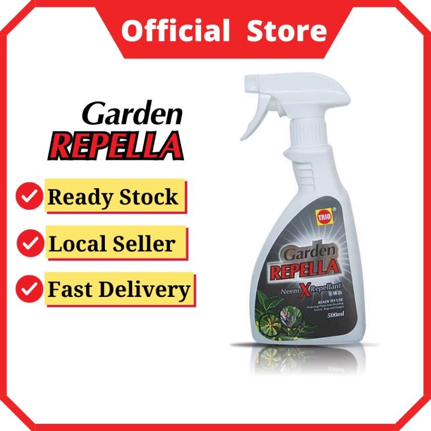 TRIO Garden Repella Neem Oil Natural Repellent 苦楝油 500ml