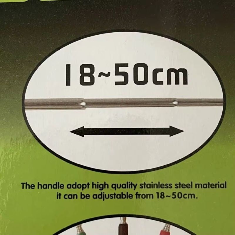 Small Round Fish Net – Extendable Handle 18–50 cm for Aquarium, Pond, Fish Tank