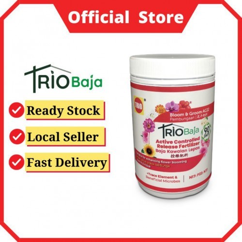 Triobaja Active Controlled Release Fertilizer Bloom & Groom AC22 / Baja Kawalan 1kg
