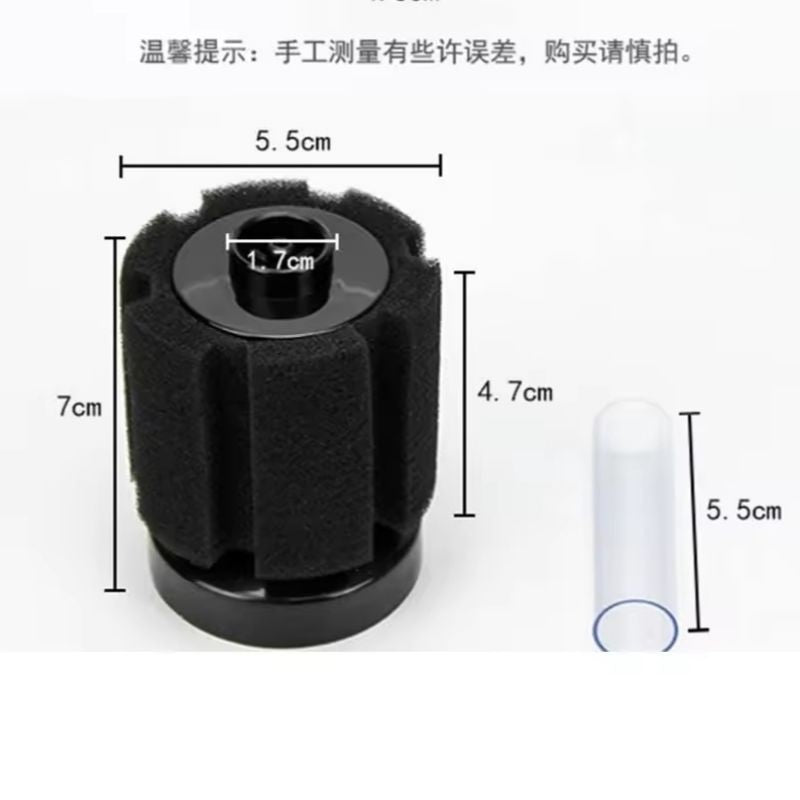 XinYou XY-2835 Aquarium Sponge Filter | Silent Air-Driven Filter for Shrimp, Betta & Fry | Up to 50L Tank