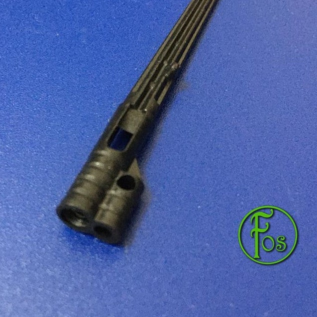 10pcs Irrigation Dripper Lurus Fertigasi, Poly Tif Peg B (104) S77, Drip Pen 1mm x 120mm (L)