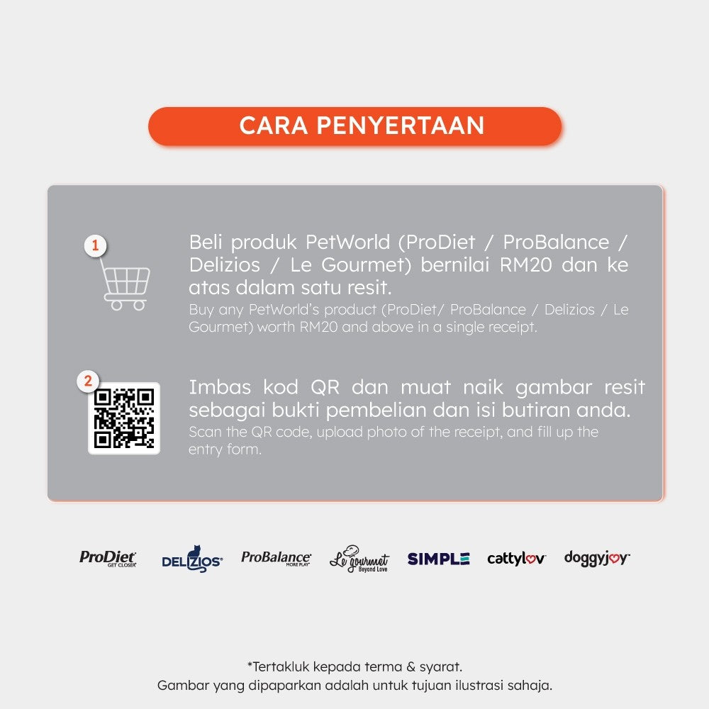 ProDiet Dry Cat Food Adult (1.4kg) [EXP FEB 27]