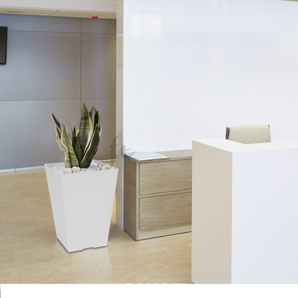 Felton Square Saucer 2504 / 2505 / 2506 / 2507 / 2508 | Alas Pasu Bunga Segi Empat | Garden Plant Tray