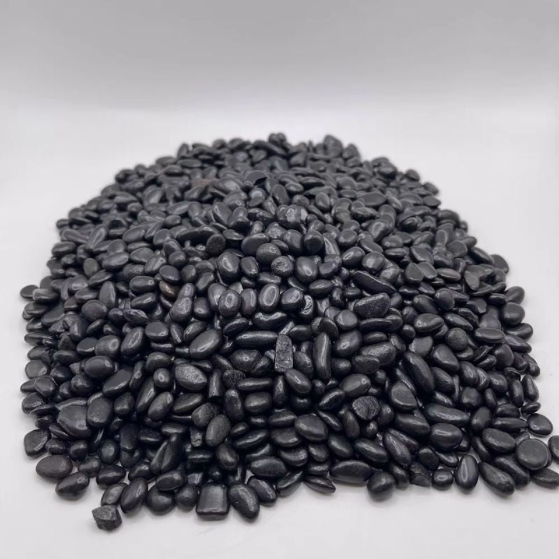 AA Shinning Black Aquarium Stone (Grand) S-Size 1kg - Batu Hitam Akuarium Hiasan Aquascape Decoration