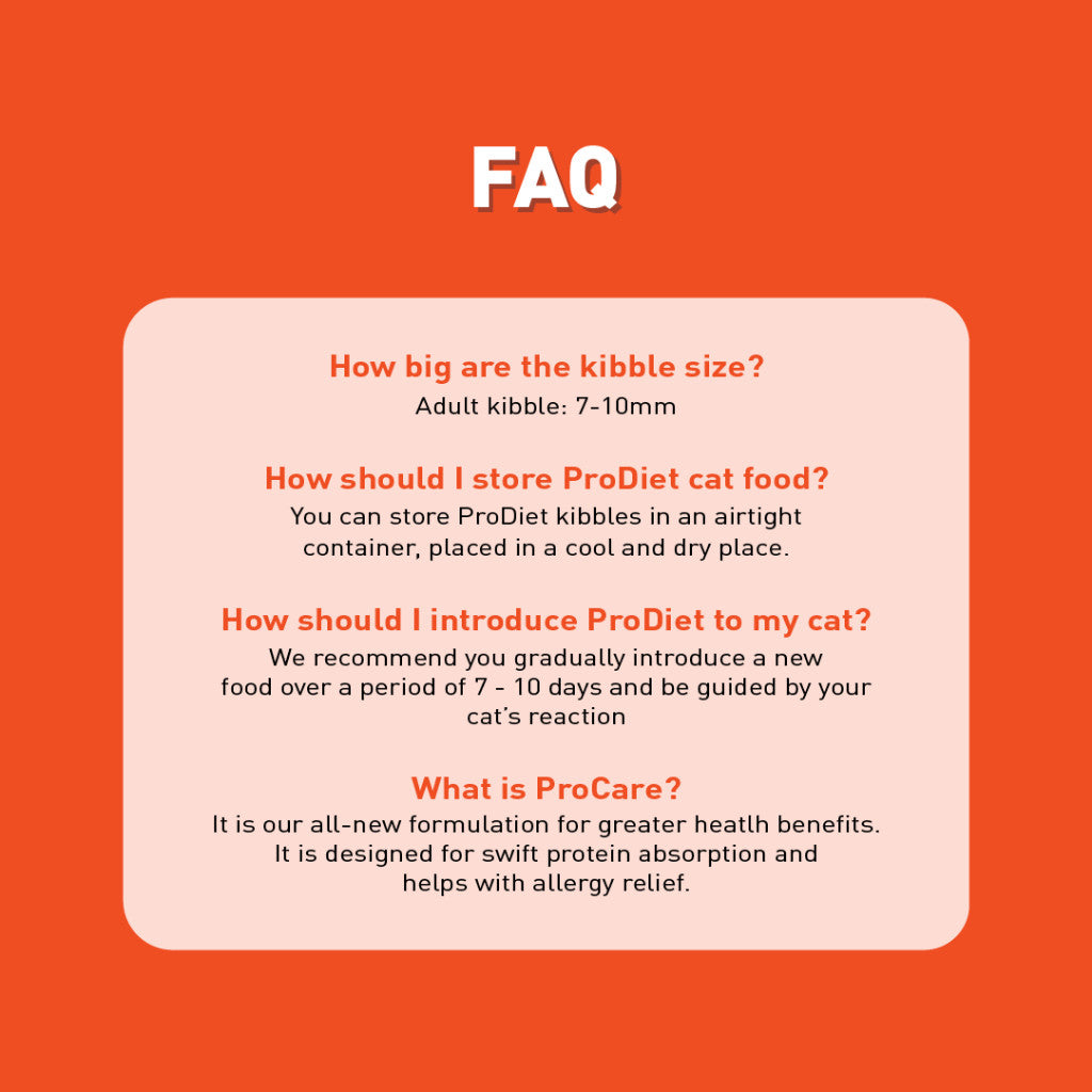 ProDiet Dry Cat Food Adult (1.4kg) [EXP FEB 27]