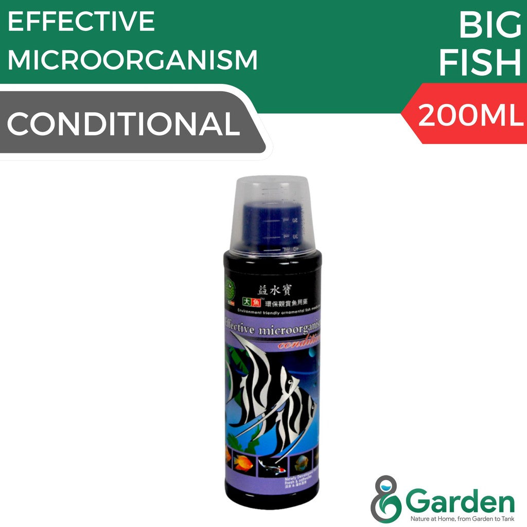 Big Fish BF404 200ML Effective Microorganism (EM) Water Conditioner