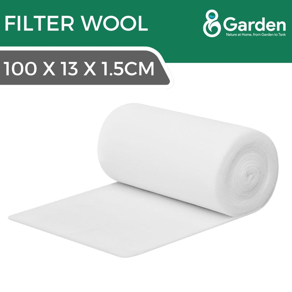 Filter Wool Roll 100x13x1.5cm - Serat Halus untuk Air Jernih dalam Akuarium dan Tangki Ikan