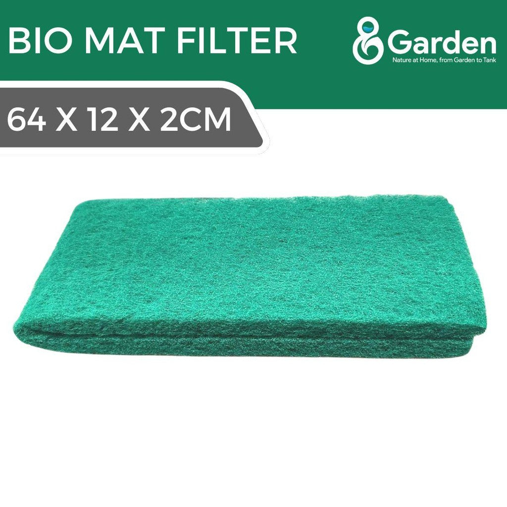 Bio Mat Filter Pad 32x12x2cm - Penapis Akuarium Ikan Sponge untuk Kualiti Air Jelas & Selesa