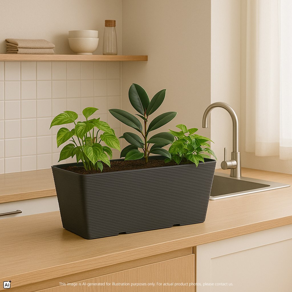 Felton Folium Wave Planter Box Series